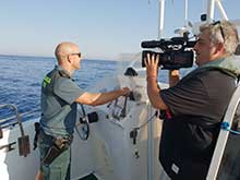 Patrullera de la Guardia Civil.